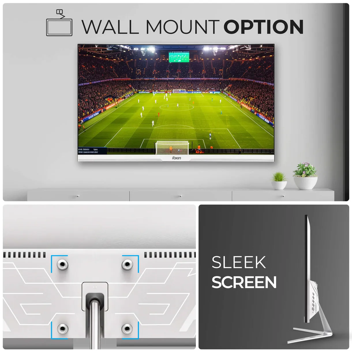 Foxin LED Monitor 22" FHD IPS 100Hz with HDMI | VGA (Elite) view 5